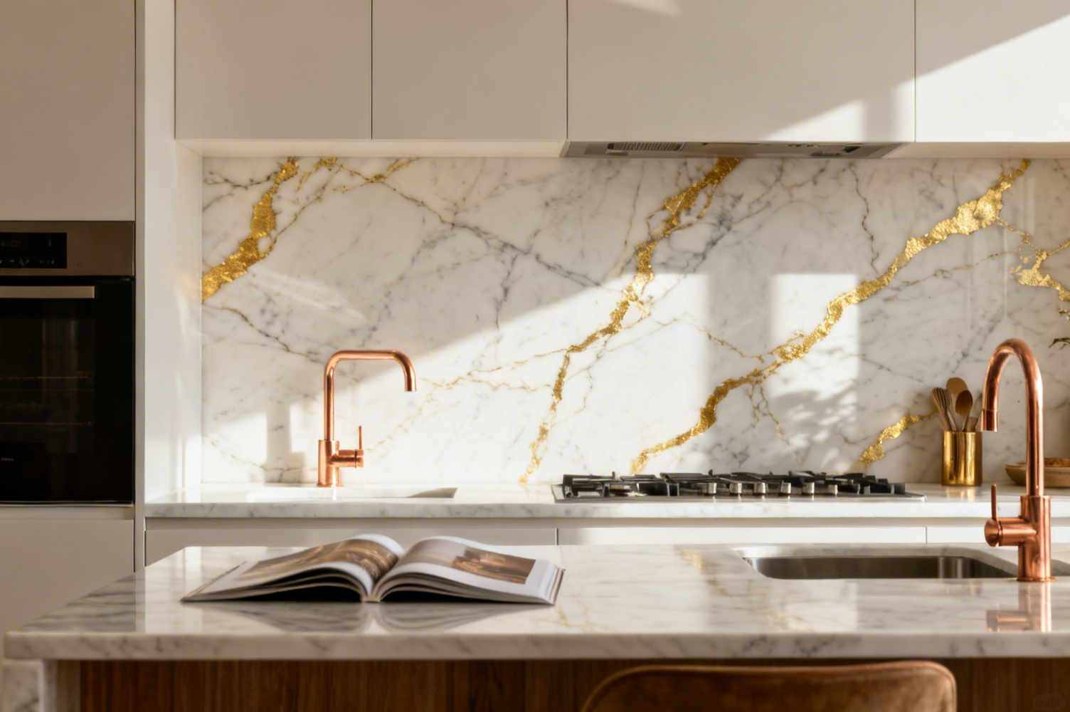 Plan de travail en marbre pour la cuisine : guide pratique