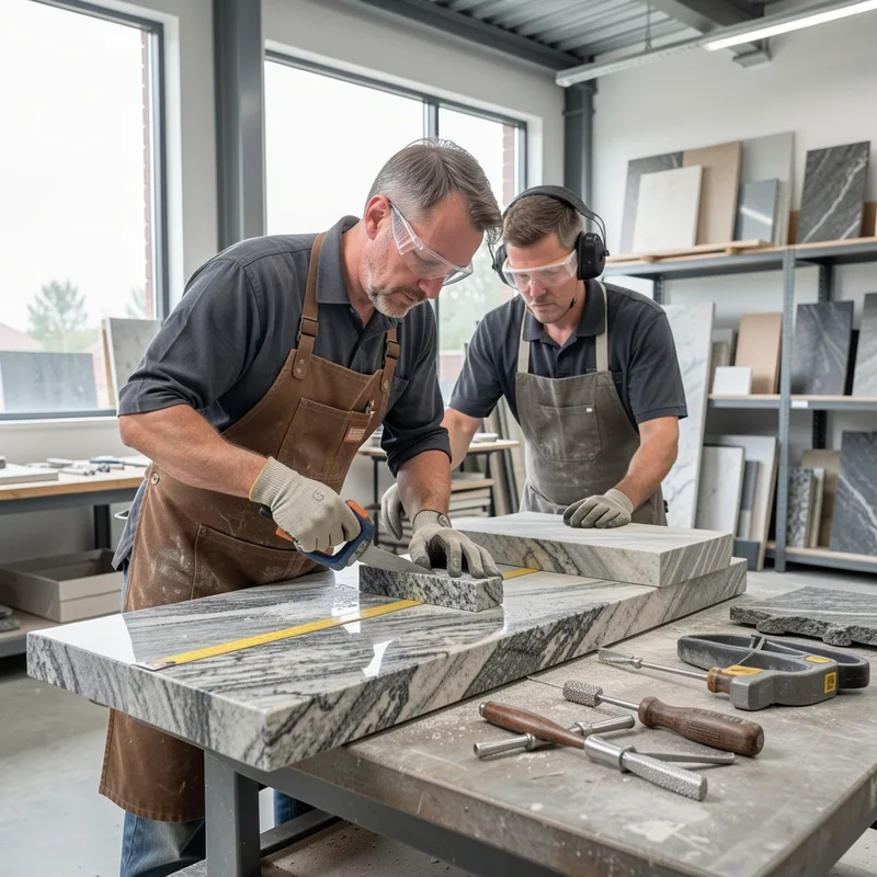 Marbrier granitier : tarifs 2026, prestations et conseils pour choisir