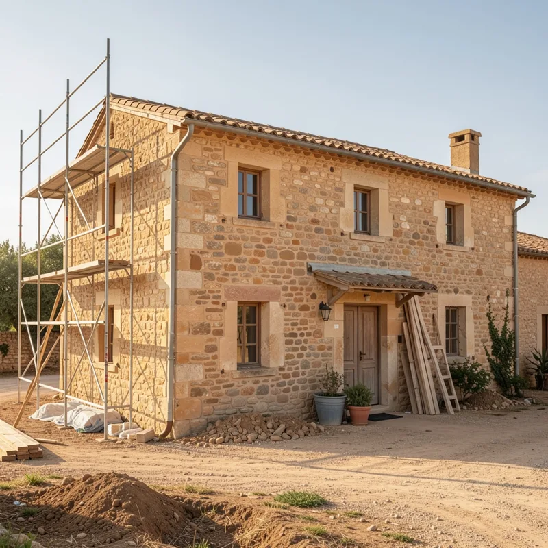 Rénover une maison en pierre : ordre des travaux et artisans