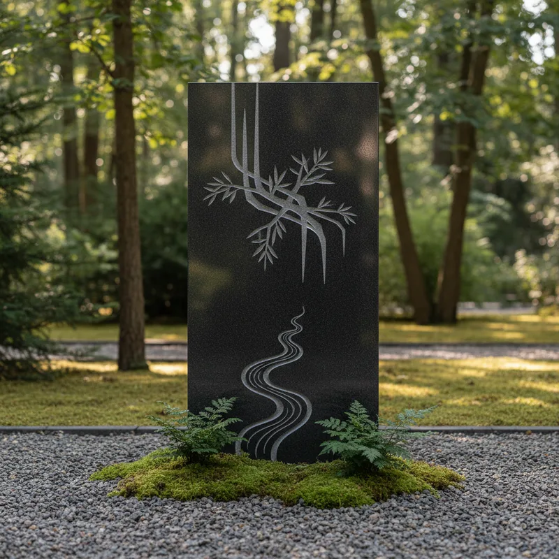 Stèle funéraire originale : matériaux, formes et prix sur mesure