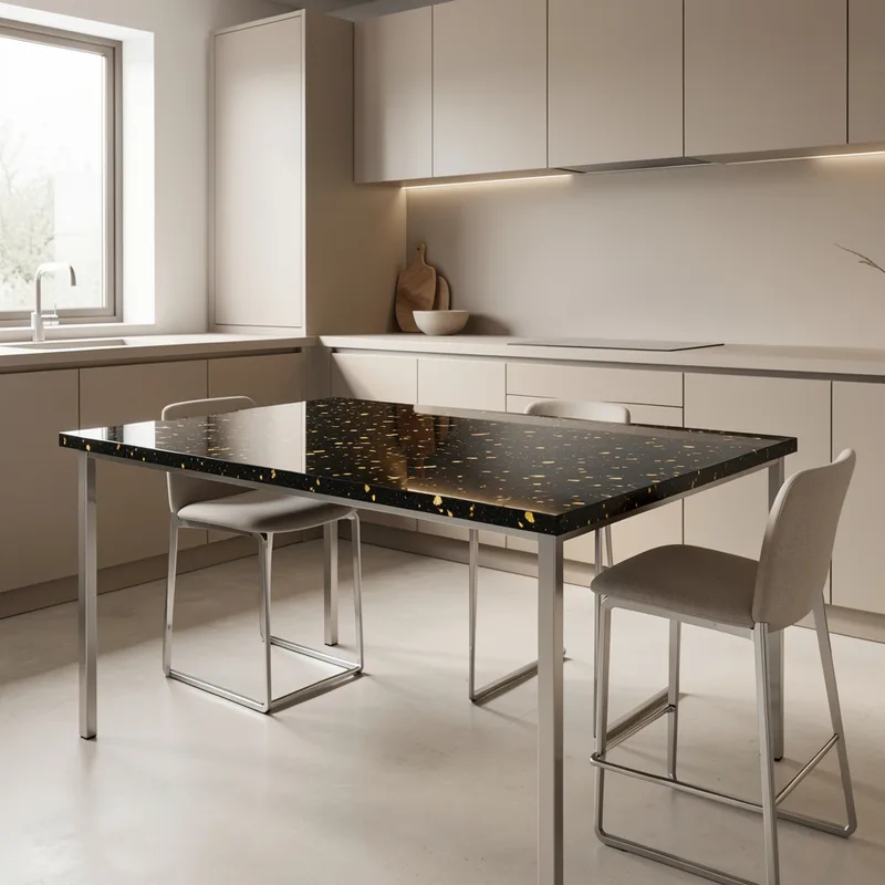 Prix et guide d'achat d'une table de cuisine en granit en 2026