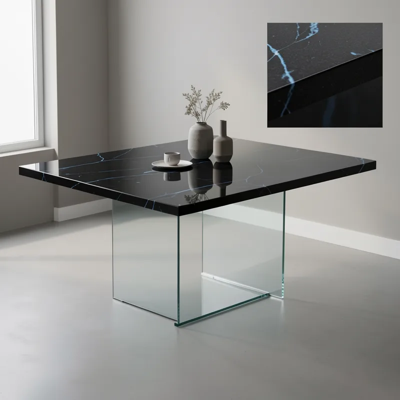Table granit noir : prix, modèles et pose pour un intérieur élégant en 2026